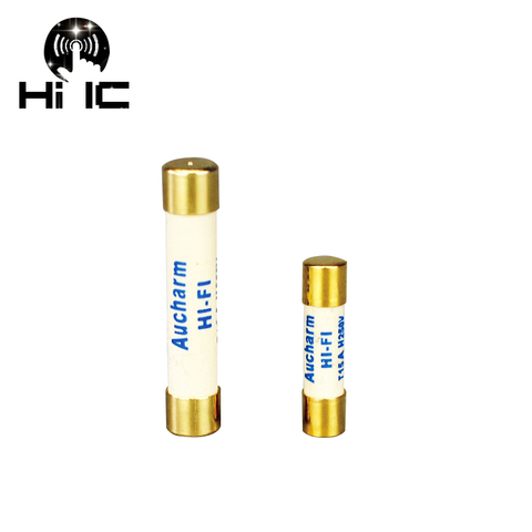 2pcs HIFI Silver alloy  Fuse CD Audio Amplifier Tube Amp Fuse / 0.5A 1A 2A 3A 4A 5A 6A 8A 10A 15A Slow Blow Fuse ► Photo 1/5