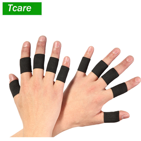 20Pcs=2Set Finger Sleeves Support Thumb Brace Protector Breathable Elastic Finger Tape for Basketball, Tennis,Baseball, Cricket ► Photo 1/6