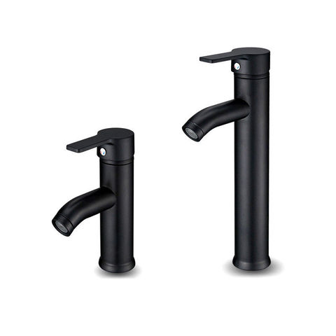 Single Handle Bathroom Basin Faucets Cold/Hot Mixer Basin Sink Tap Black Water Kitchen Faucet Bathroom Accessories ► Photo 1/6