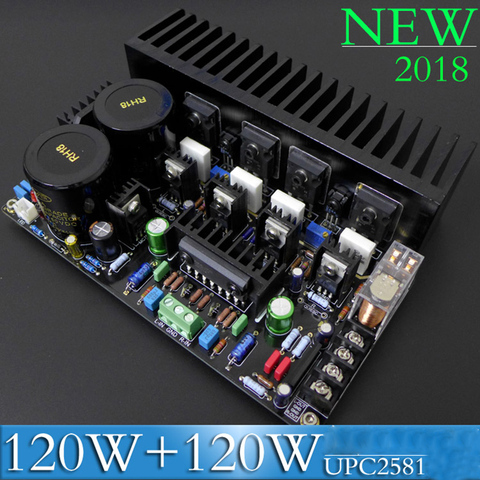 IRF9240 RF240240 Field Effect Transistor FET Symmetrical Double Difference HiFi Fever Amplifier Board 120W+120W UPC2581 Circuit ► Photo 1/1
