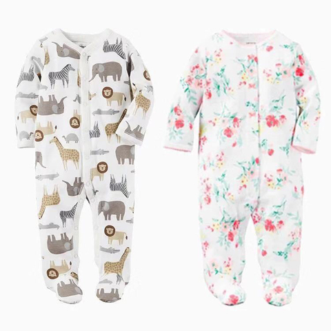 Baby Boys Girls Blanket Sleepers Newborn Babies Sleepwear  Infant Long Sleeve 0 3 6 9 12 Months Pajamas ► Photo 1/6