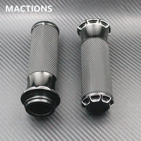 Motorcycle Grips Black 1