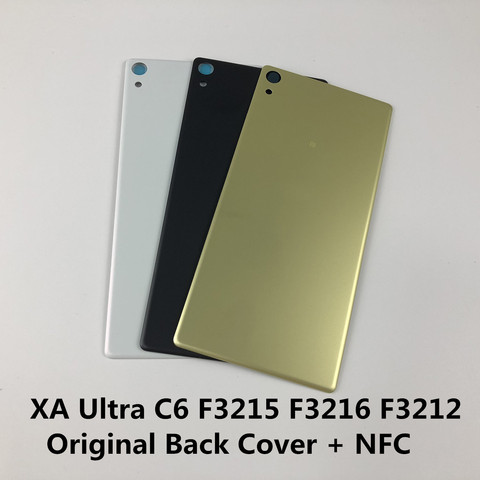 Original For SONY XPERIA XA Ultra C6 F3215 F3216 F3212 Housing Battery Back Cover + NFC ► Photo 1/4