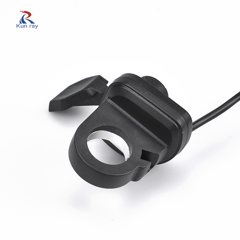 Wuxing 108x Right Left  Thumb Throttle For E-bike Accessorie  AcceleratorThrottle Grip Handle Ebike Scooter Speed Control Parts ► Photo 1/6