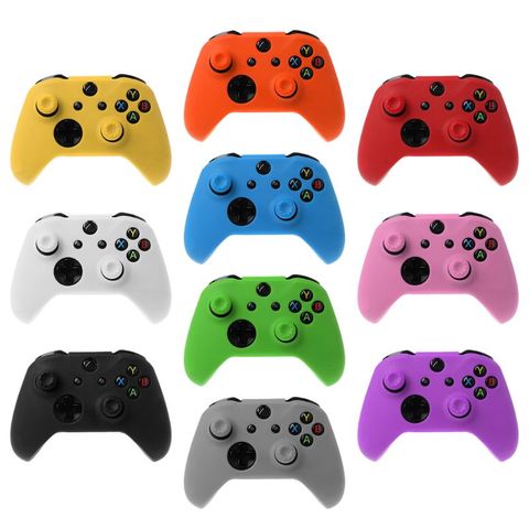 Protective Cover Cap Analog Thumb Sticks Grip Soft Silicone Case Anti-Slip Waterproof for XBOX Ones Gamepad Controller ► Photo 1/6