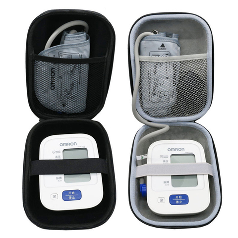 Newest EVA Hard Case for Omron 10 Series Wireless Upper Arm Blood Pressure Monitor (BP786 / BP785N / BP791IT) Travel Storage Box ► Photo 1/6