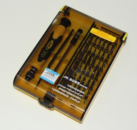 JACKLY 45 in 1screwdriver Set Torx screwdriver kit mobile phone repair tool precision Magnetic Screwdriver set watch repair tool ► Photo 1/6