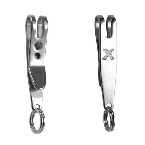 Stainless Steel Bag Suspension Clip With Key Ring Carabiner Outdoor ► Photo 1/6