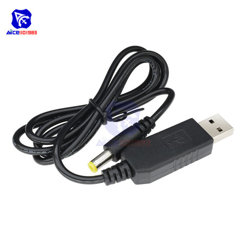 diymore USB Charging Cable USB to 2.1*5.5mm DC Power Adapter DC 5V to 9V/12V Step Up Boost Converter Connector Wire ► Photo 1/6