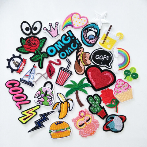 16pcs Random Mixed Letter Bird Letter Sew on Iron on Embroidered Patches  for Clothes Cheap Stickers Clothes Fabric Badge P008 - Price history &  Review, AliExpress Seller - ZOTOONE Official Store