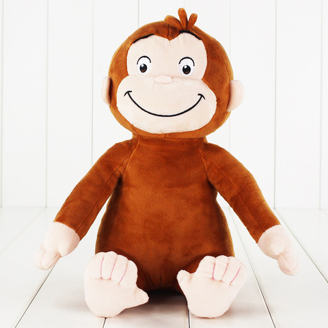 1pcs 30cm Curious George Monkey Plush Stuffed Toy Doll Children Gifts ► Photo 1/6