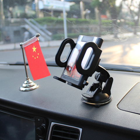 Car Phone Holder Vehicle Windshield Dashboard Sucker Phone Mount Bracket Holder for iPhone Samsung Mobile Phone ► Photo 1/6