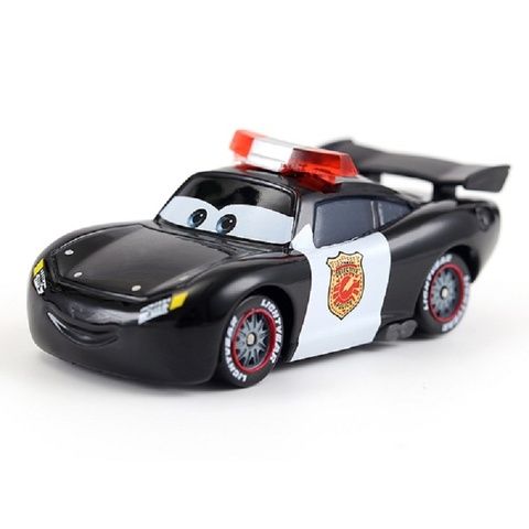 Cars 3 Disney Pixar Cars Police Lightning McQueen Metal Diecast Toy Car 1:55 Children's Gift Free Shipping ► Photo 1/6