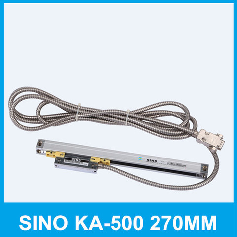 Free shipping SINO KA-500 270mm 5um digital read out  KA500 0.005mm 270mm linear glass scale for Spark machine CNC lathe ► Photo 1/1