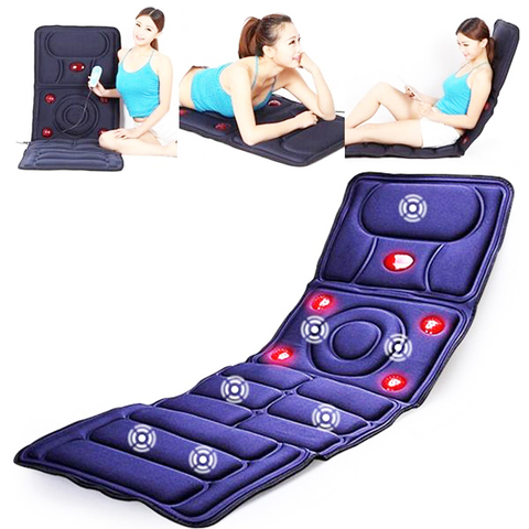 Body Massager Far Infrared Massage Pads Fatigue Vibration Mattress Cushion Health Care Equipment Body Massager ► Photo 1/6