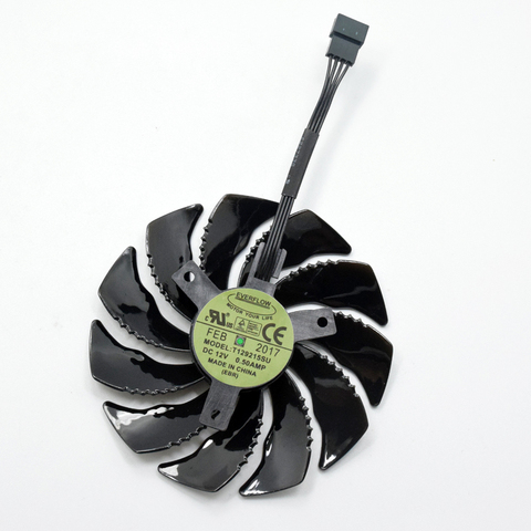 88MM T129215SU PLD09210S12HH 4Pin Cooling Fan For Gigabyte GeForce GTX 1060 1070 GTX1060 GTX1070 RX 580 Graphics Card Cooler Fan ► Photo 1/6