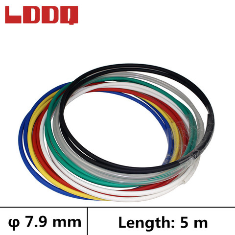 LDDQ 5m 3:1 Heat shrinkable tube with glue Waterproof Dia 7.9mm Wire wrap tubing Cable sleeve guaina termorestringente Promotion ► Photo 1/6