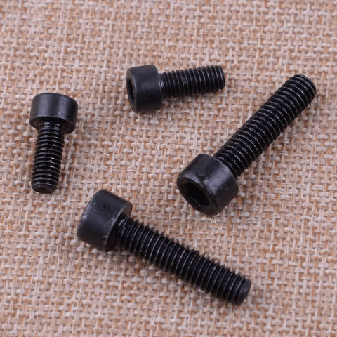 LETAOSK 4Pcs Exhaust Muffler Bolt Screw Kit 725537055 Fit for Husqvarna 61 268 272 272K 272XP Chainsaw Spare Parts 503200004 ► Photo 1/2