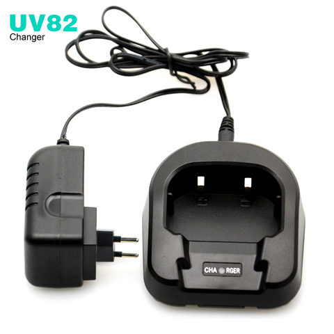 CH-8 Li-ion Battery Desktop Charger For Baofeng UV-82 UV-89 UV-8D Radio Walkie Talkie Accessories EU or US 100-240V ► Photo 1/6