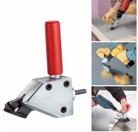 New Nibble Metal Cutting Sheet Nibbler Saw Cutter Tool Drill Attachment Cutting Tool Metal plate Cut Power Tool Accessories ► Photo 1/5