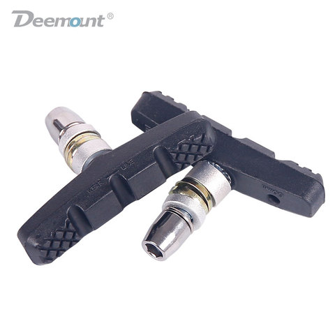Deemount Quality V-Brake Pads MTB Mountain Bicycle Brake Shoes 60mm Threaded For Linear Pull Brakes All weathers ► Photo 1/6