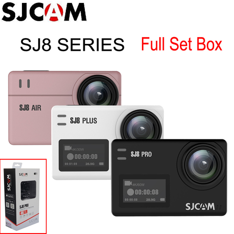 SJCAM SJ8 Pro & SJ8 Plus & SJ8 Air WiFi Remote Helmet Sports Action Camera Full Accessories Set Big Box - 100% Original SJCAM ► Photo 1/5