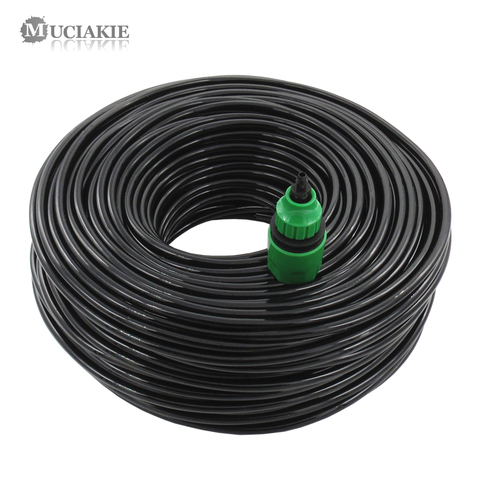 10/20/25/40 Meter 4/7mm Garden Water Hose with Quick Connector Micro Drip Misting Irrigation Tubing Pipe PVC Hose 1/4'' New Hose ► Photo 1/6