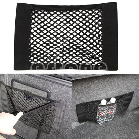 Car Styling New Car Back Rear Trunk Seat Elastic String Net Mesh Storage Bag Pocket Cage ► Photo 1/4