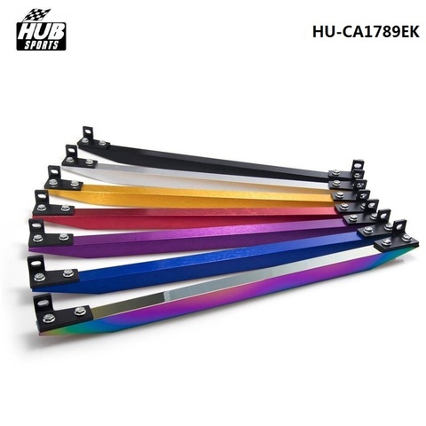 SUB-FRAME LOWER TIE BAR REAR FOR EK (Silver,Golden,Purple,Blue,Red,Black,NEO CHROME) HU-CA1789EK ► Photo 1/6