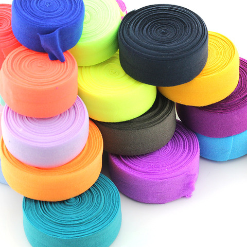 2cm Thin Spandex Elastic Bias Binding Tapes Ribbon Patchwork Quilting Webbing Trim Tape Hem Sleeve Dressmaking Sewing Edge 5M ► Photo 1/6