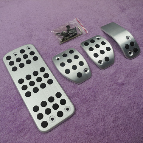 DEE Car Gas Foot Rest Modified Pedal Pad Plate for PEUGEOT 207 301 307 208 2008 308 408 cc/CITROEN C3 C4/DS 3 4 6 DS3 DS4 DS6 ► Photo 1/6