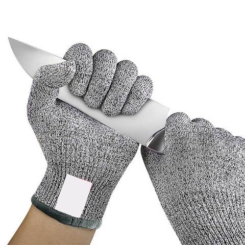 Stainless Steel Wire Butcher Cut-Resistant Glove Kitchen Gadgets Anti-cut Gloves Cut Proof Stab Resistant 1 Pair Multifunction ► Photo 1/6