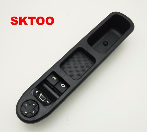 WINDDOW SWITCH CONTROL BUTTON LIFT GLASS + RETRO 6554.QA - 9654859677 AVG for Peugeot 207 207SW 207CC ► Photo 1/1