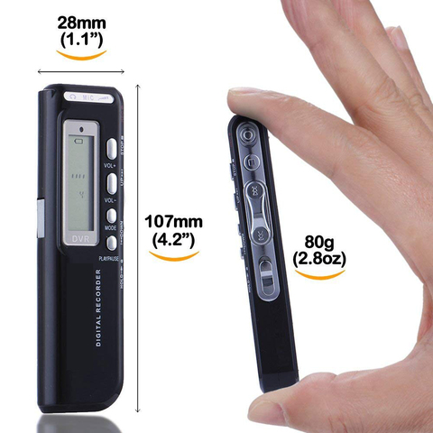 003 Brand New Voice Activate Record 8GB Support Telephone Recording Digital Voice Recorder Dictaphone Pen ► Photo 1/6