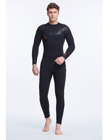 5mm Neoprene Men's Wetsuit Full Body Back Zipper Premium SCR Wetsuits Diving Suits Cool Black Brand NEW 3mm Wet Suit ► Photo 1/6