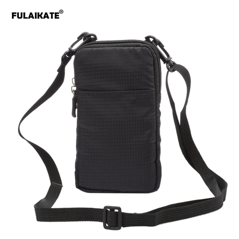 FULAIKATE SPORTS Universal Wallet Bag for iphone6 7 Plus Climbing Portable Case for iPhone 6s mobile phone Shoulder bag holster ► Photo 1/6