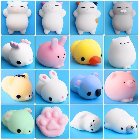 Squishy Toy Cute Animal Antistress Ball Squeeze Mochi Rising Toys Abreact Soft Sticky Squishi Stress Relief Toys Funny Gift ► Photo 1/5