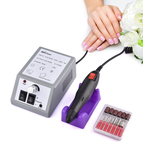 20000RPM Electric File Drill Nail Art Bit Professional Manicure Grinding Machine Pedicure Polisher Tools Adjustable Nail Beauty ► Photo 1/3