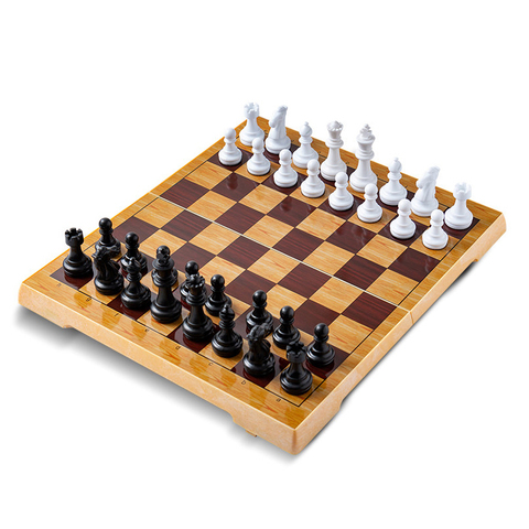 Top Quality Portable Magnetic Plastic Chess Set Small/Large Chessboard For Friends Children's&Kid Entertainment Gift Board Games ► Photo 1/6