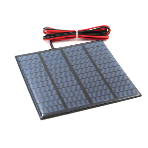 Solar Panel 9V 12V 18V 1.5W 1.8W 1.92W 2W 2.5W 3W 5W 10W 20W Mini Solar Battery Cell Phone Charger Portable DIY with Cable ► Photo 1/1