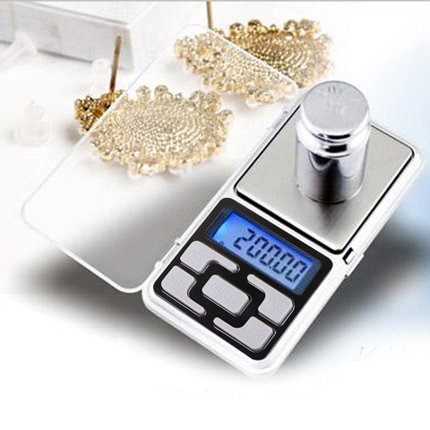 Digital Jewelry Scale Precision Balance Kitchen Scales Portable