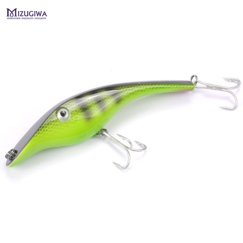 MIZUGIWA Zalt UNDBERG STALKER JERKBAIT MUSKY MUSKIE PIKE BASS Lure Bait Wobbler Pike 3D Eyes Fishing Lure Tackle Isca Artificial ► Photo 1/6