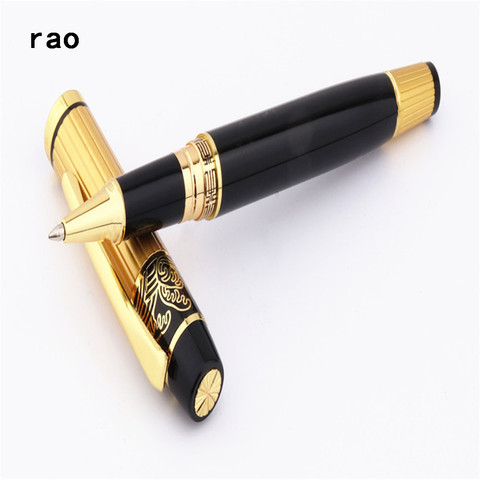 Luxury high quality 901 Black Gold usiness office Medium Nib Rollerball Pen New ► Photo 1/4