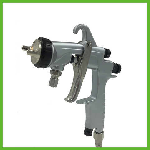 SAT0001AB stainless steel chrome hand spray gun for car painting airbrush for chrome machine nozzle 1.3mm 1.8mm pneumatic tool ► Photo 1/1