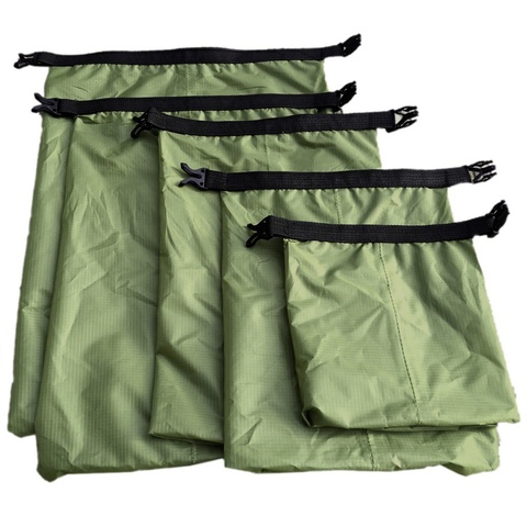 5 Pcs/Set Outdoor Swimming Waterproof Bag Camping Rafting Storage Dry Bag With Adjustable Strap Hook ► Photo 1/6