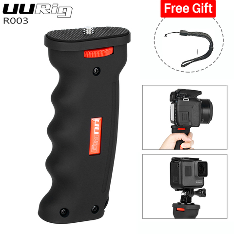 UURig R003 Handheld Camera Pistol Grip Universal Handle Grip Holder Selfie Stick for iPhone X GoPro Hero 6/5 Canon DSLR Cameras ► Photo 1/6