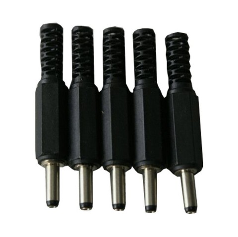 20pcs 1.35mm x 3.5mm Male DC Power Plug Jack Adapter Connector Plastic Adapter 3.5*1.35mm ► Photo 1/2