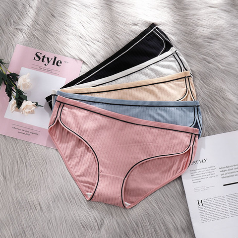 2XL-4XL Plus size panties for women cotton seam less underwear girl briefs ladies sexy lingerie female underpants wholesale 2022 ► Photo 1/6