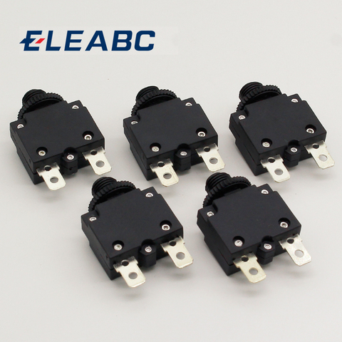 thermal switch circuit breaker overload protector 3A,4A,5A,6A ,7A, 7.5A ,8A,10A,15A,18A,20A,25A,30A overload switch ► Photo 1/6