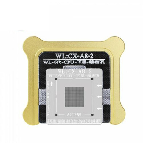 WL BGA Reballing Stencil Kit for iPhone 6G 6S 7G 8G X XS XSMAX A7 A8 A9 A10 A11 A12 A13 CPU Lower Soldering ► Photo 1/5